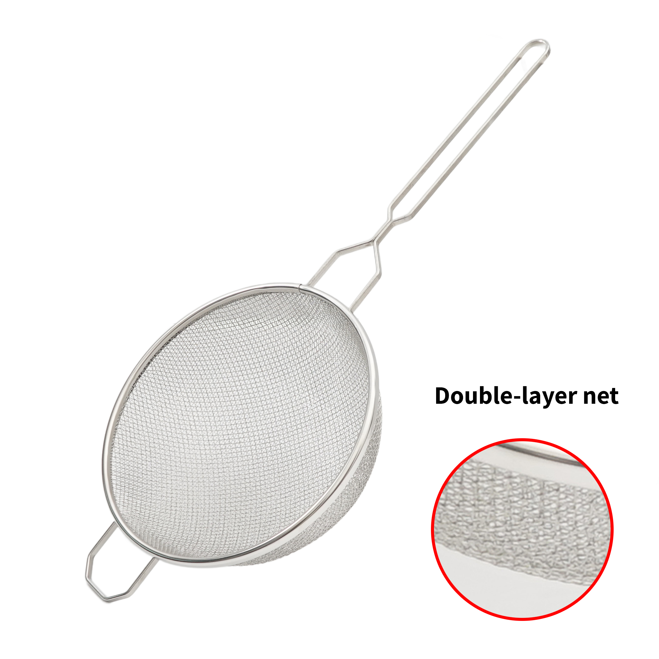 Double mesh sieve