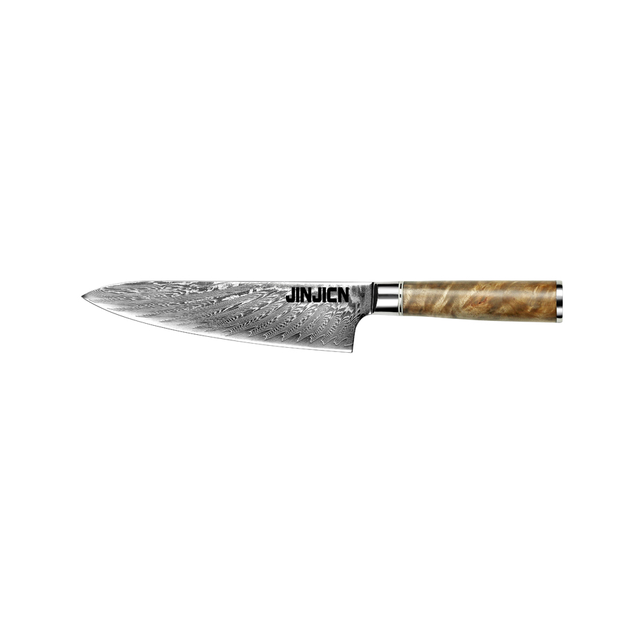 Damascus  chef  knife