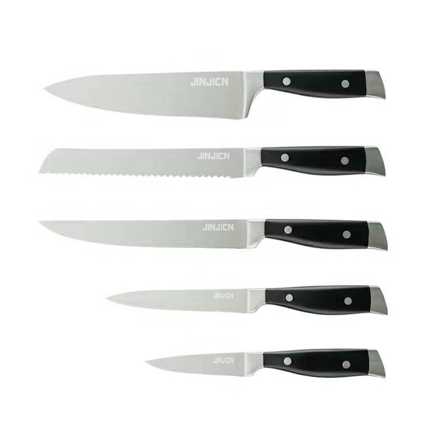 Stainless knife set