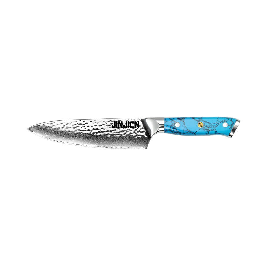 Damascus  chef  knife