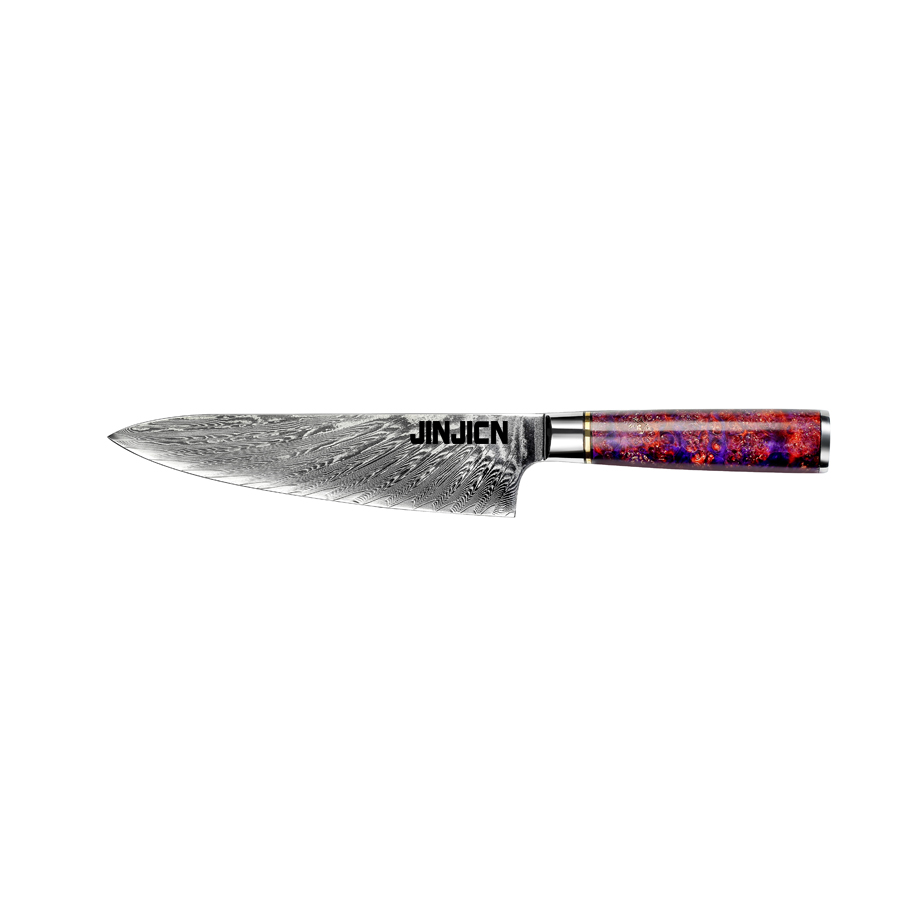 Damascus  chef  knife