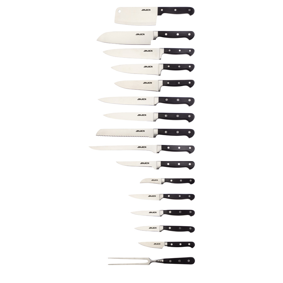 ABS Handle   Forged Knives Set