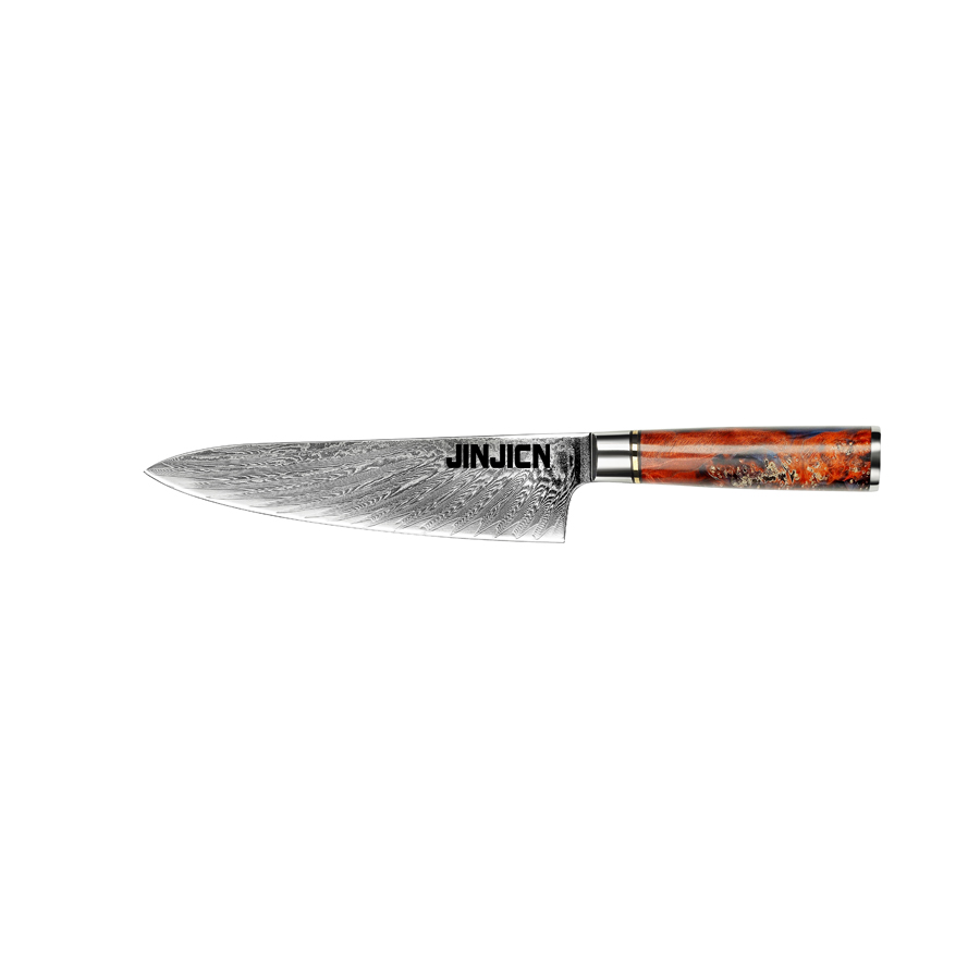 Damascus  chef  knife