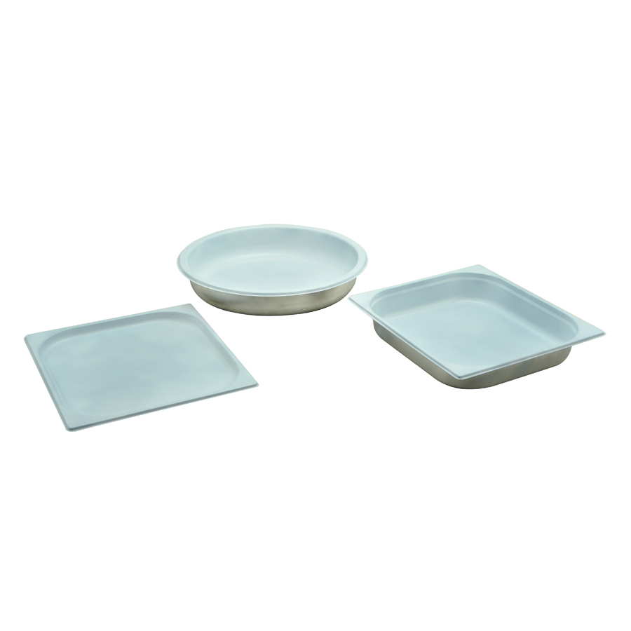 Gastronorm pan with blue color