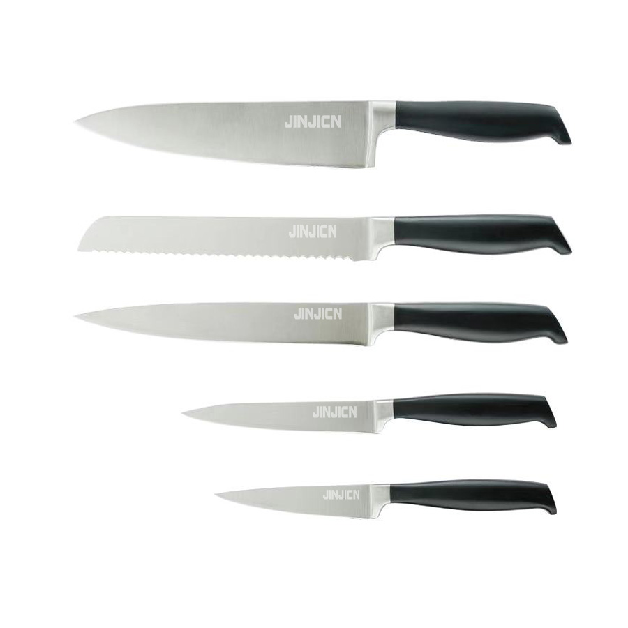Stainless knife set