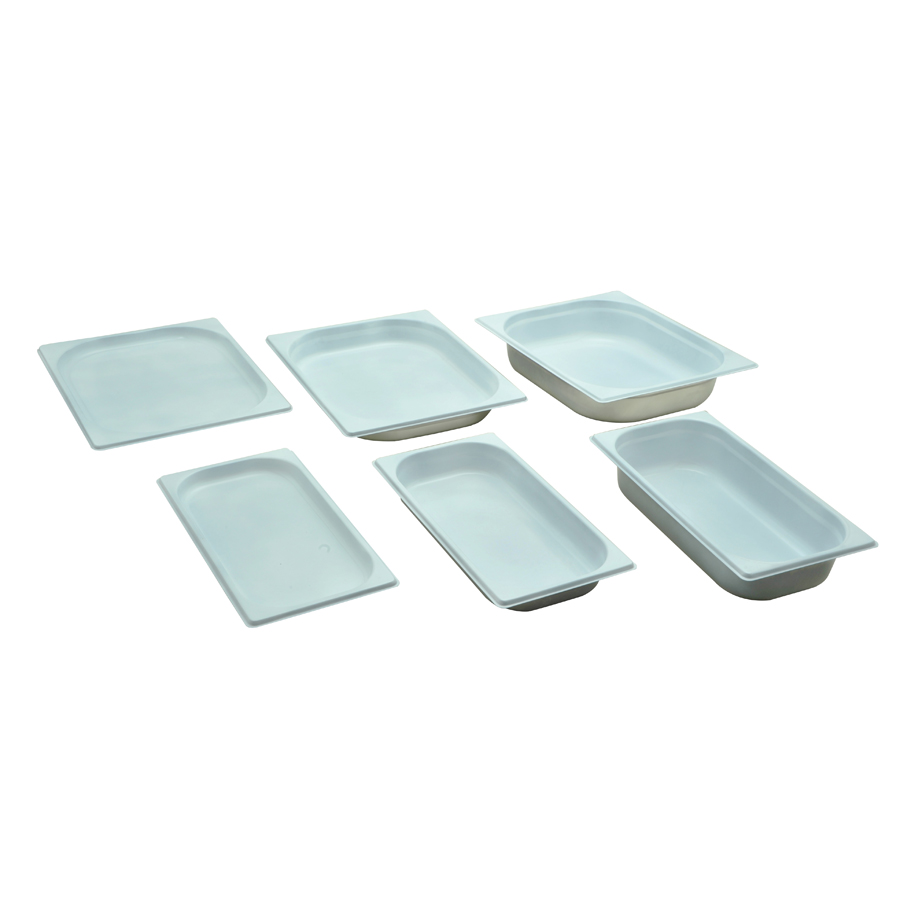 Gastronorm pan with blue color