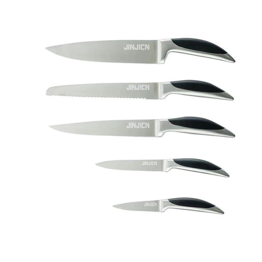 Stainless knife set