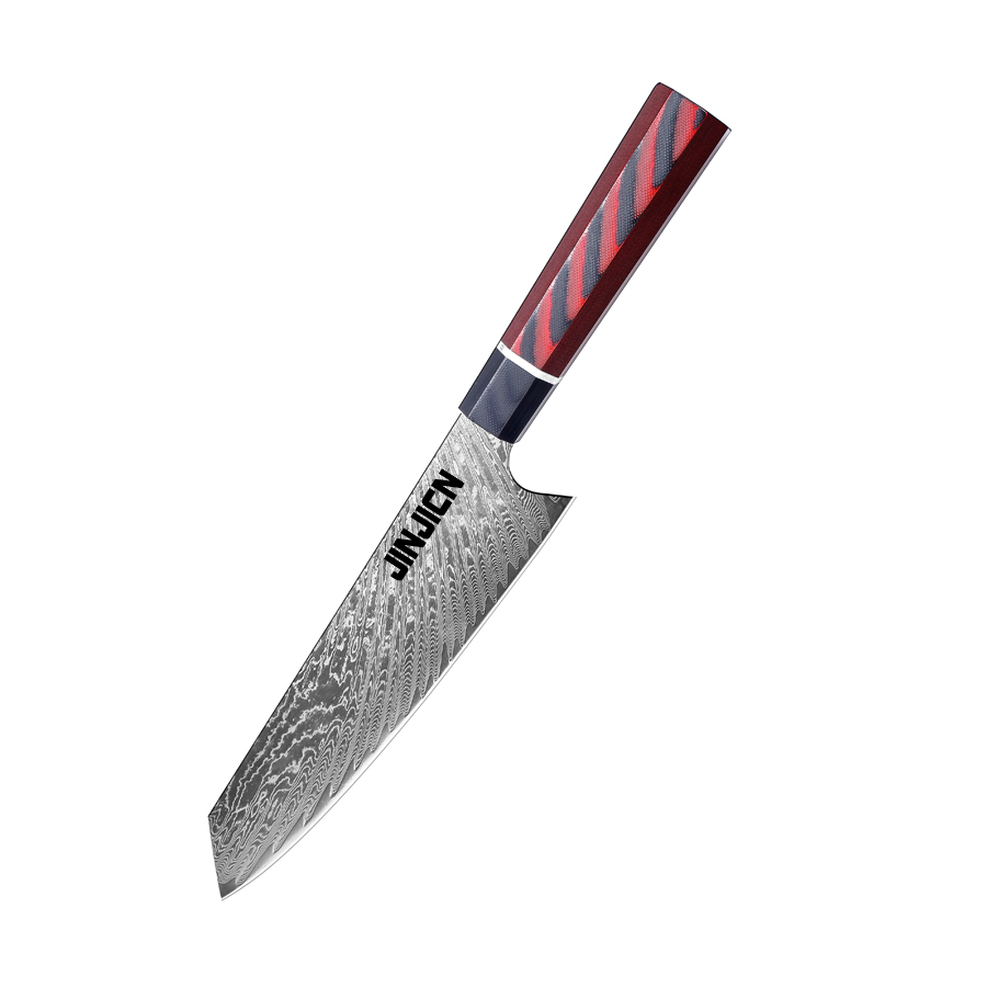 Damascus  chef  knife