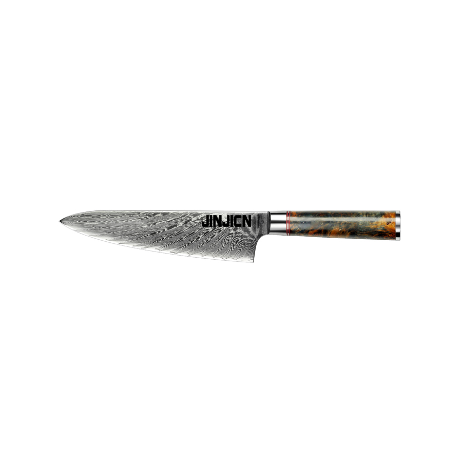 Damascus  chef  knife