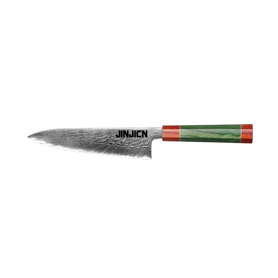 Damascus  chef  knife