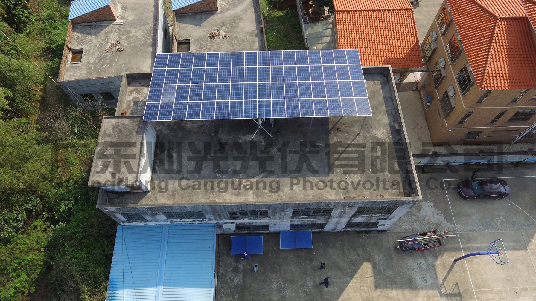 惠城区横沥镇潭头村18KW并网项目