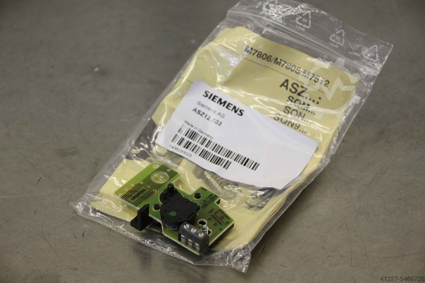 SIEMENS ASZ12.803 Automation components