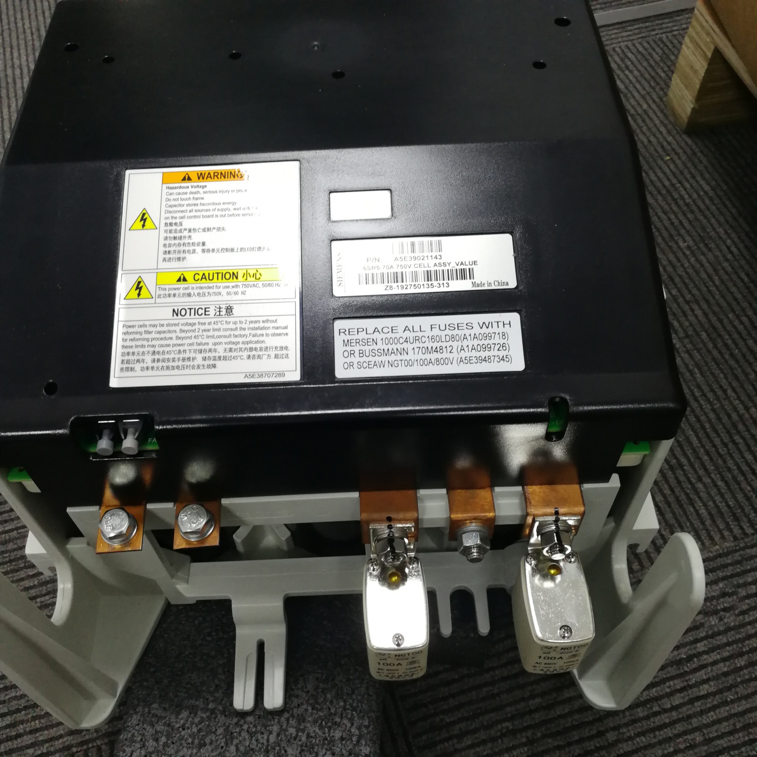 Siemens A5E45127003 Power Conversion Module for Sinamics G220 Inverters & 3-Phase Motor Drives