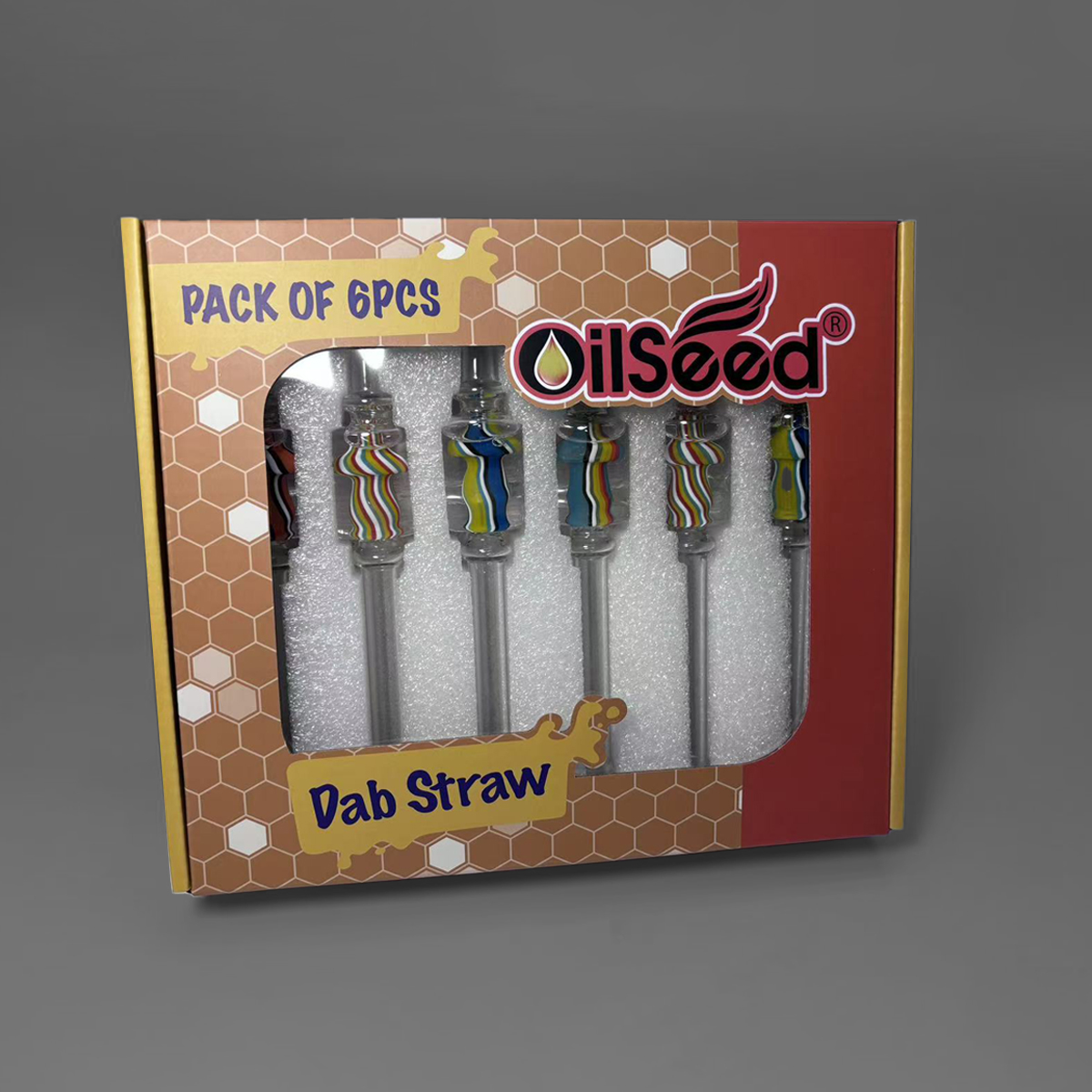 OilSeed  Freezable Glycerin Dab Straw – A002