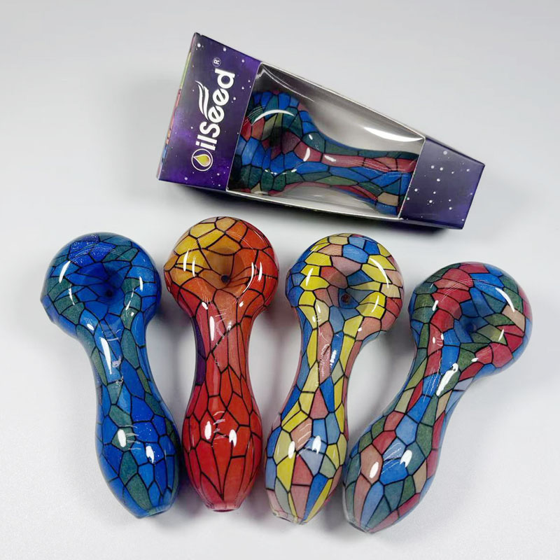 OilSeed Glass Pipe – J001