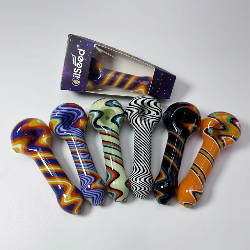OilSeed Glass Pipe – J013