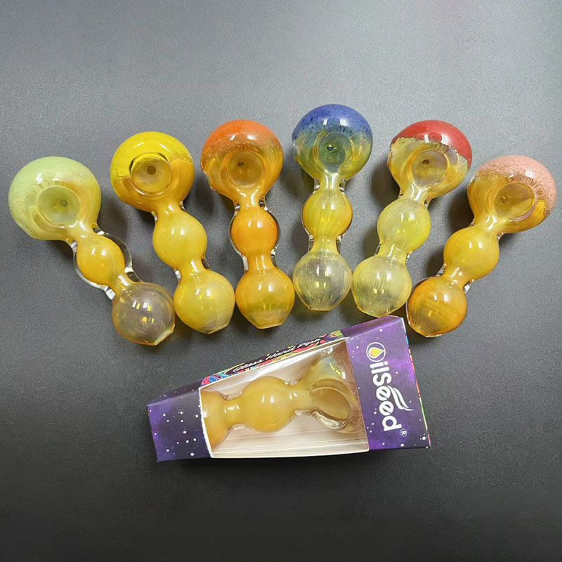 OilSeed Glass Pipe – J014