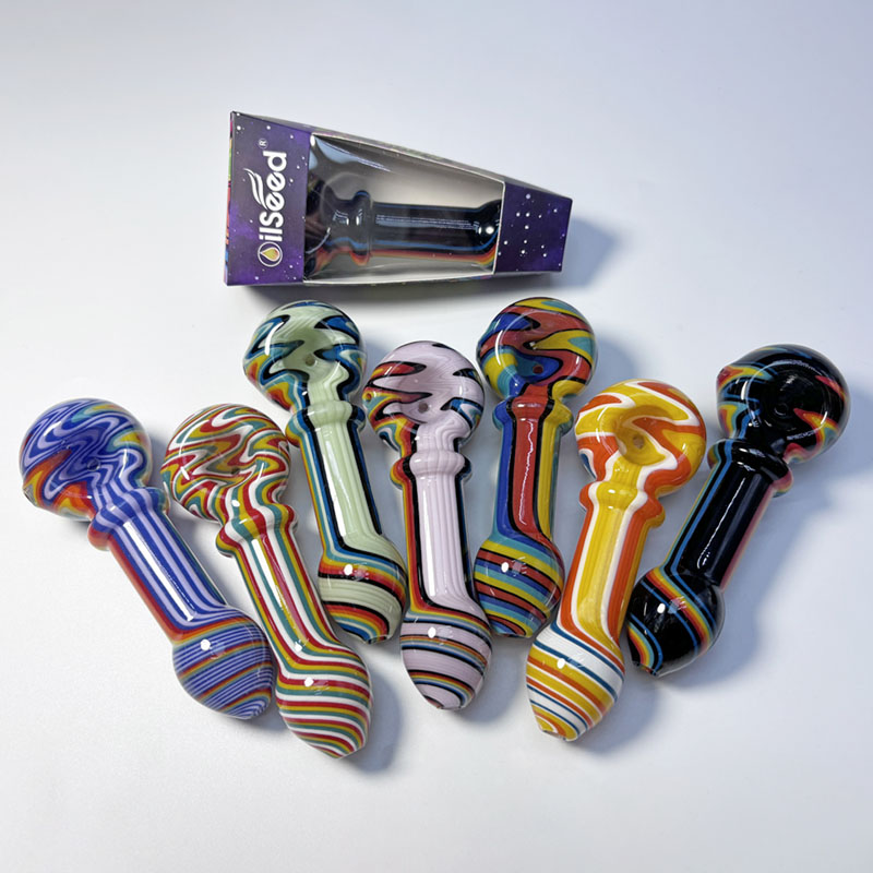 OilSeed Glass Pipe – J016