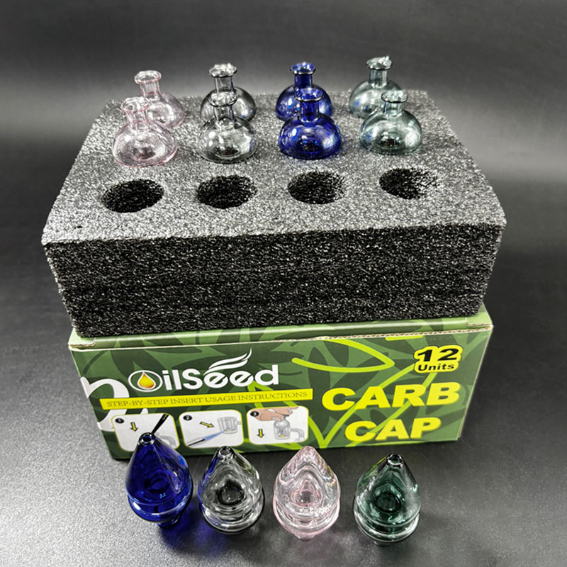 OilSeed Glass Carb Caps – T002