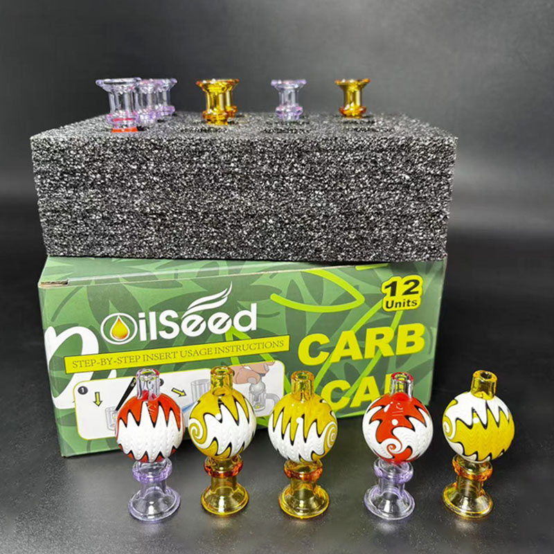OilSeed Glass Carb Caps – T004