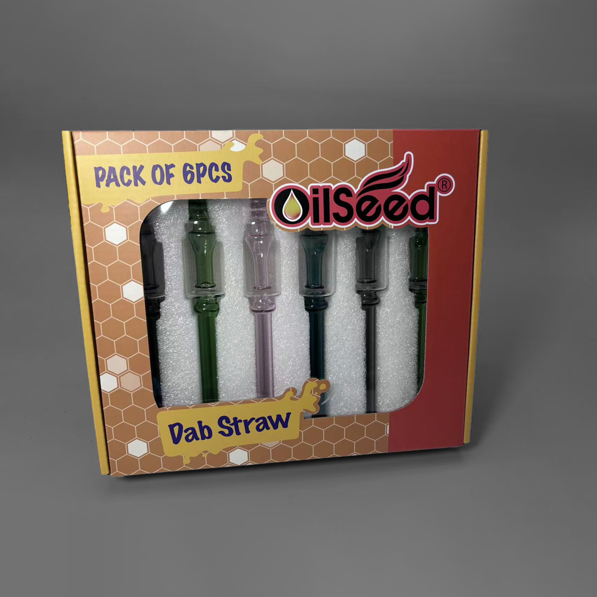 OilSeed Freezable Glycerin Dab Straw – A006