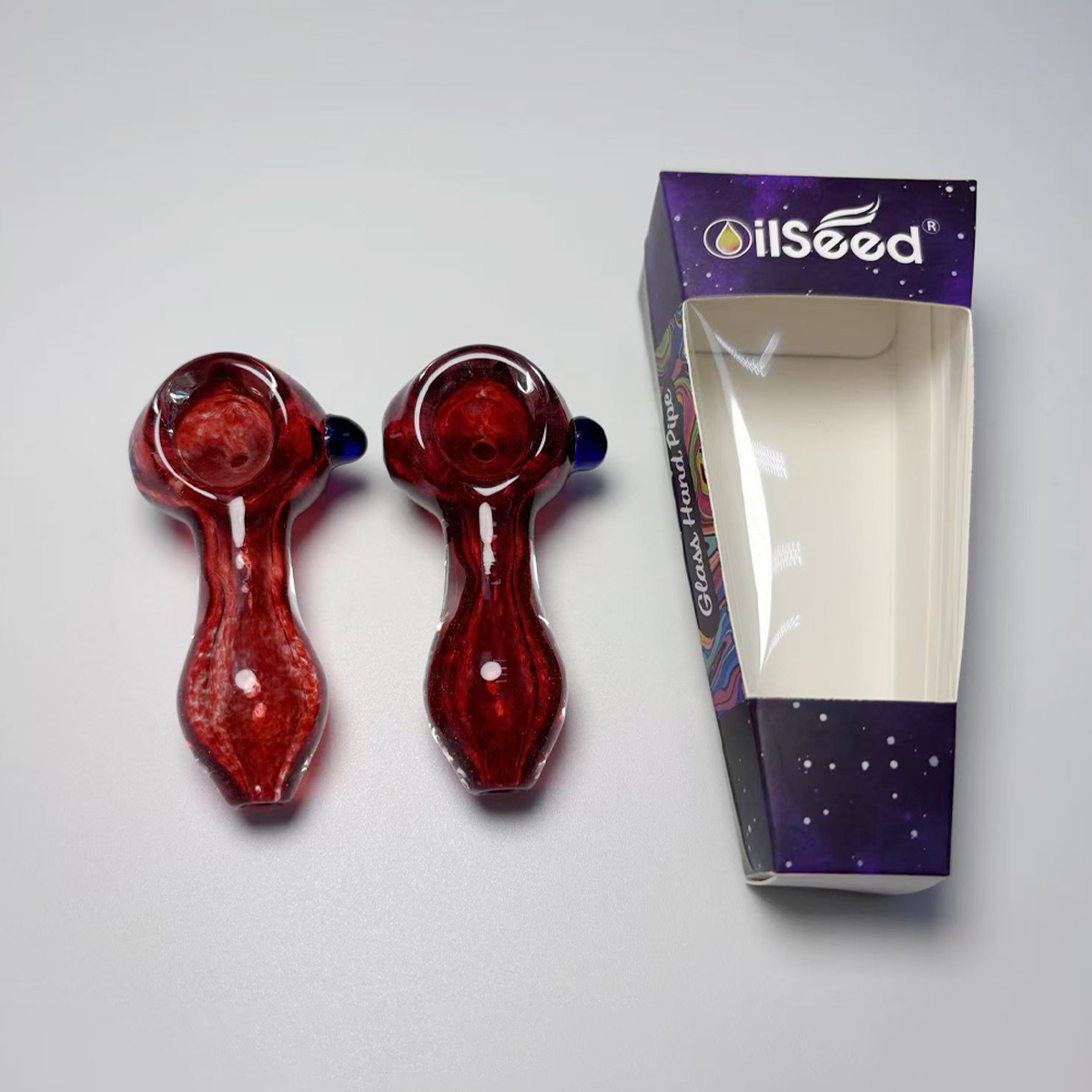 OilSeed Premium Glass Pipe – J018