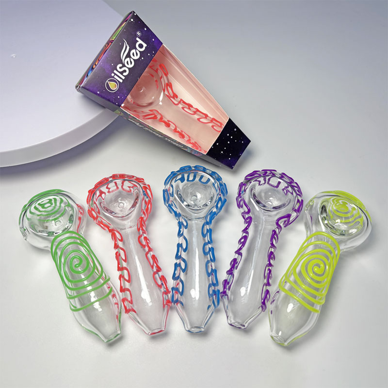 OilSeed Glass Pipe – J019