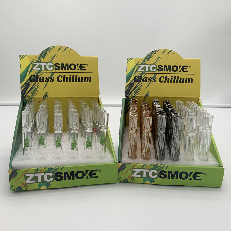 OilSeed Glass Chillum – C002