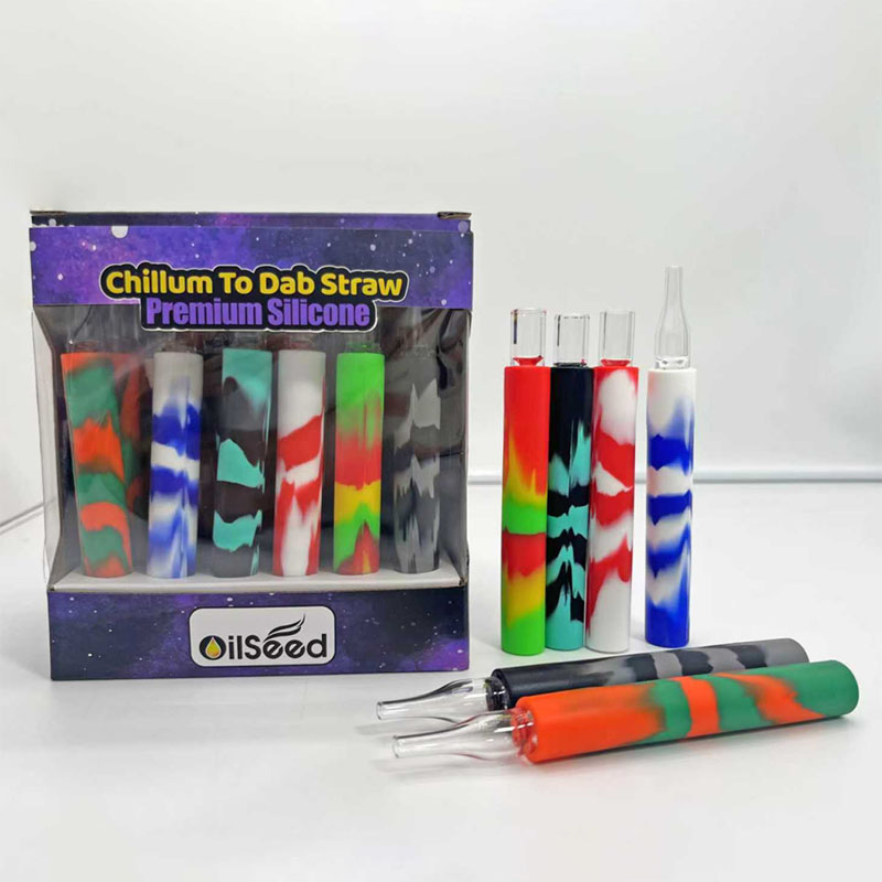 OilSeed Straw with Silicone Tube