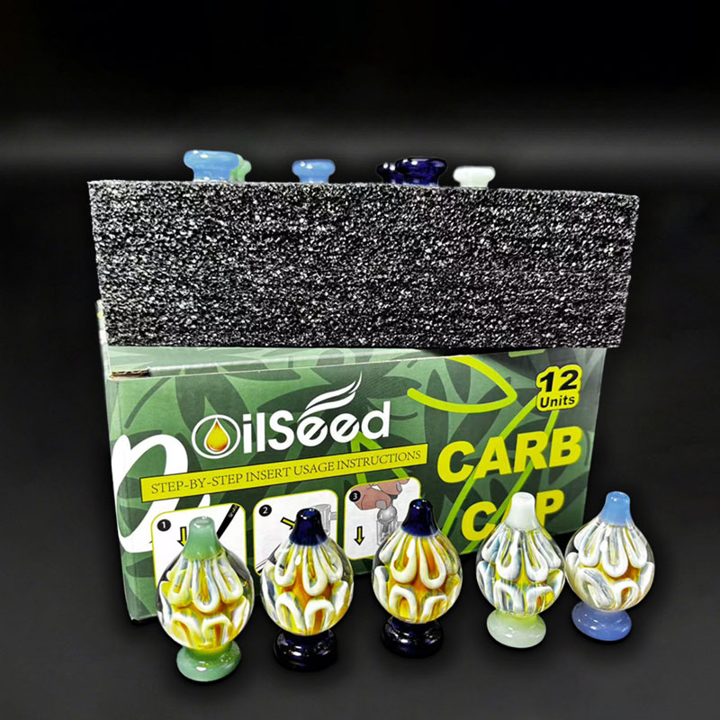OilSeed Glass Carb Caps – T005