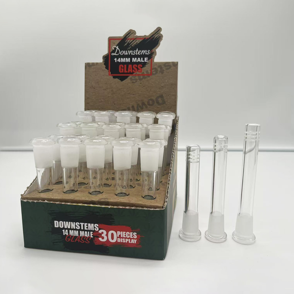 OilSeed Glass Downstems 30ct