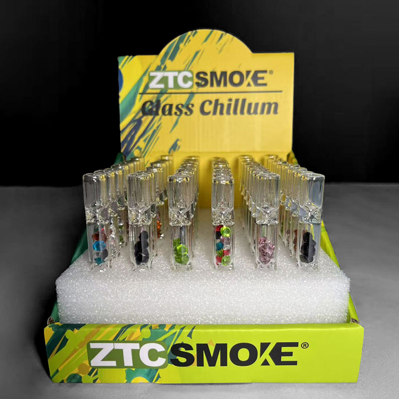 OilSeed Glass Chillum – C001