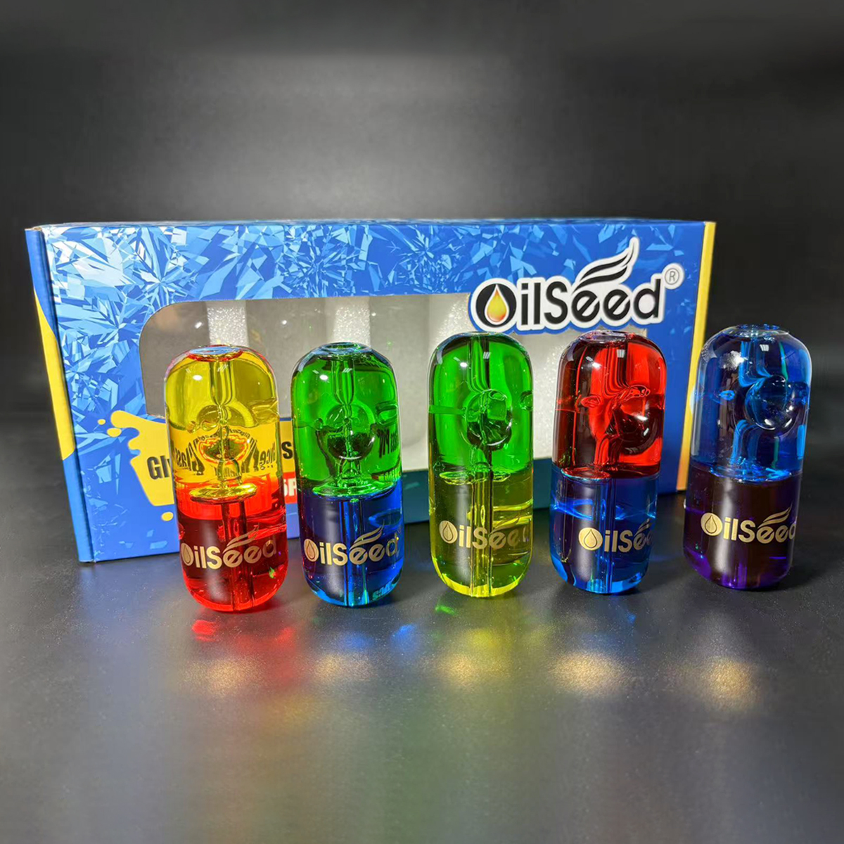OilSeed Freezable Glycerin Pipe  –  P001
