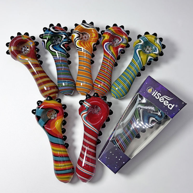OilSeed Glass Pipe – J031