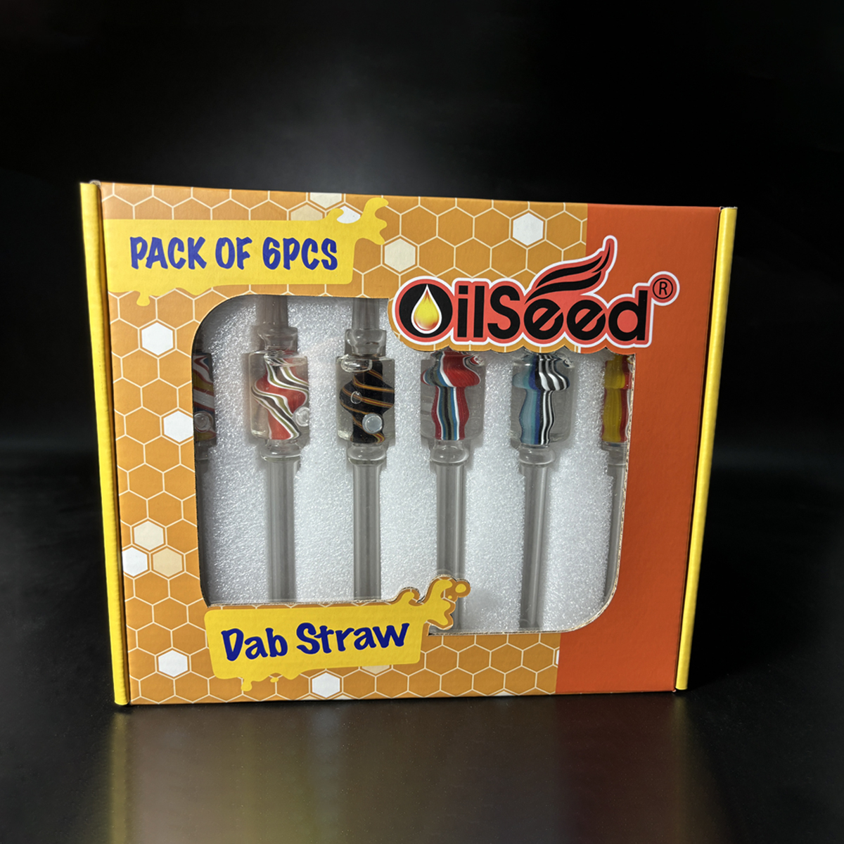OilSeed Freezable Glycerin Dab Straw  – A001
