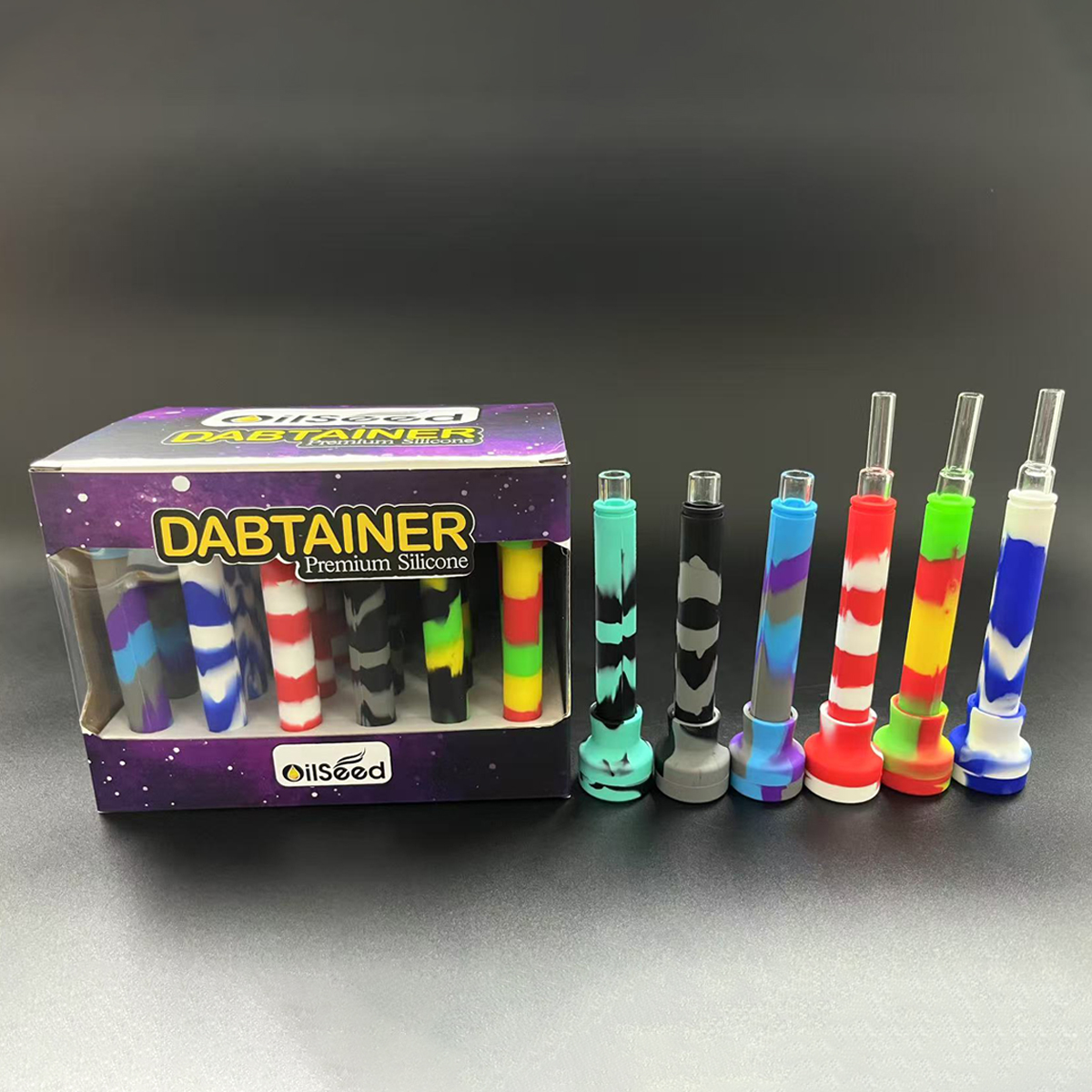 OilSeed Dabtainer Silicone Straw