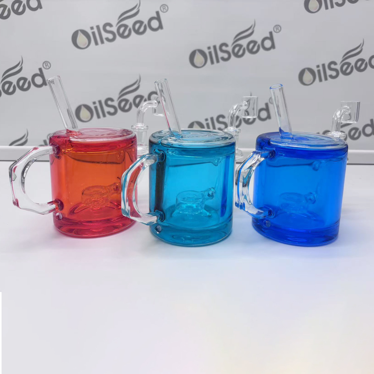 OilSeed Glycerin Water Pipe