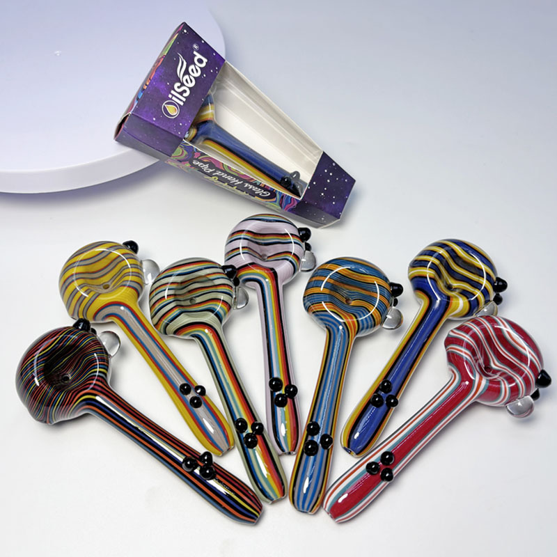 OilSeed Glass Pipe – J003