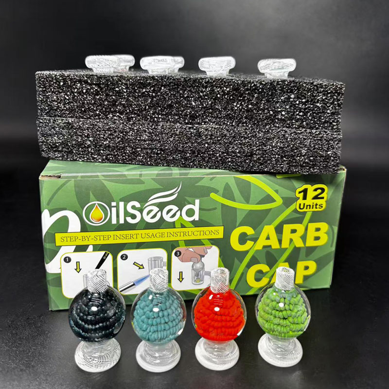 OilSeed Glass Carb Caps – T006
