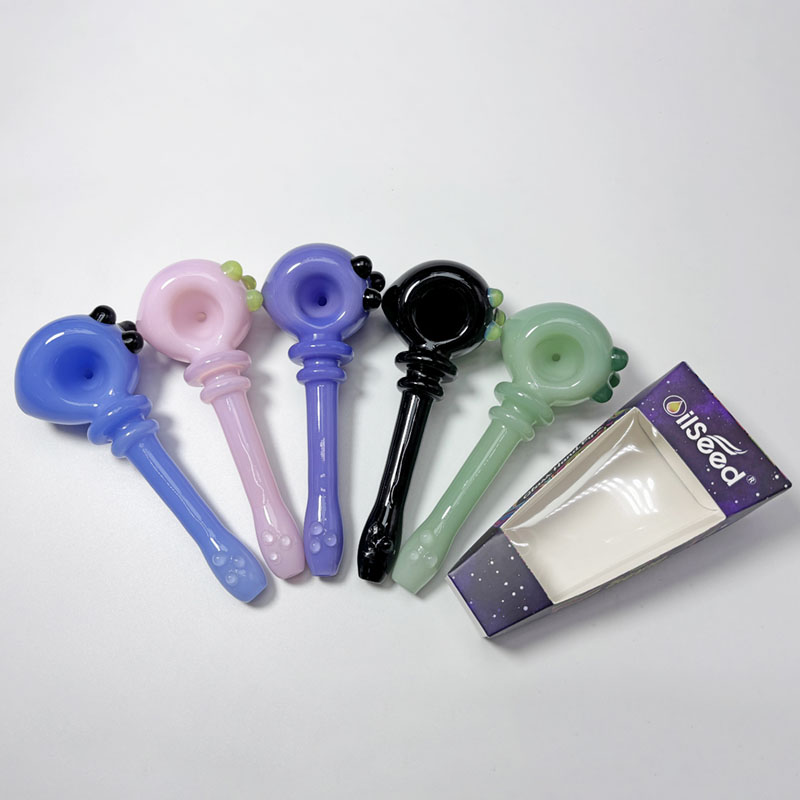 OilSeed Glass Pipe – J005