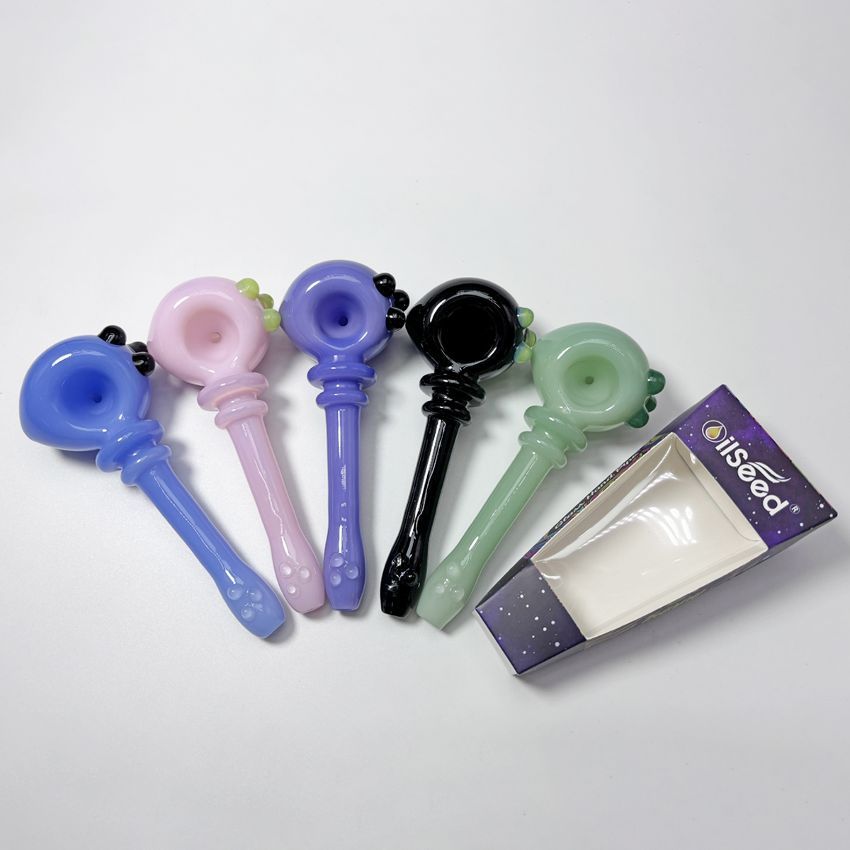 OilSeed Premium Glass Pipe – J005
