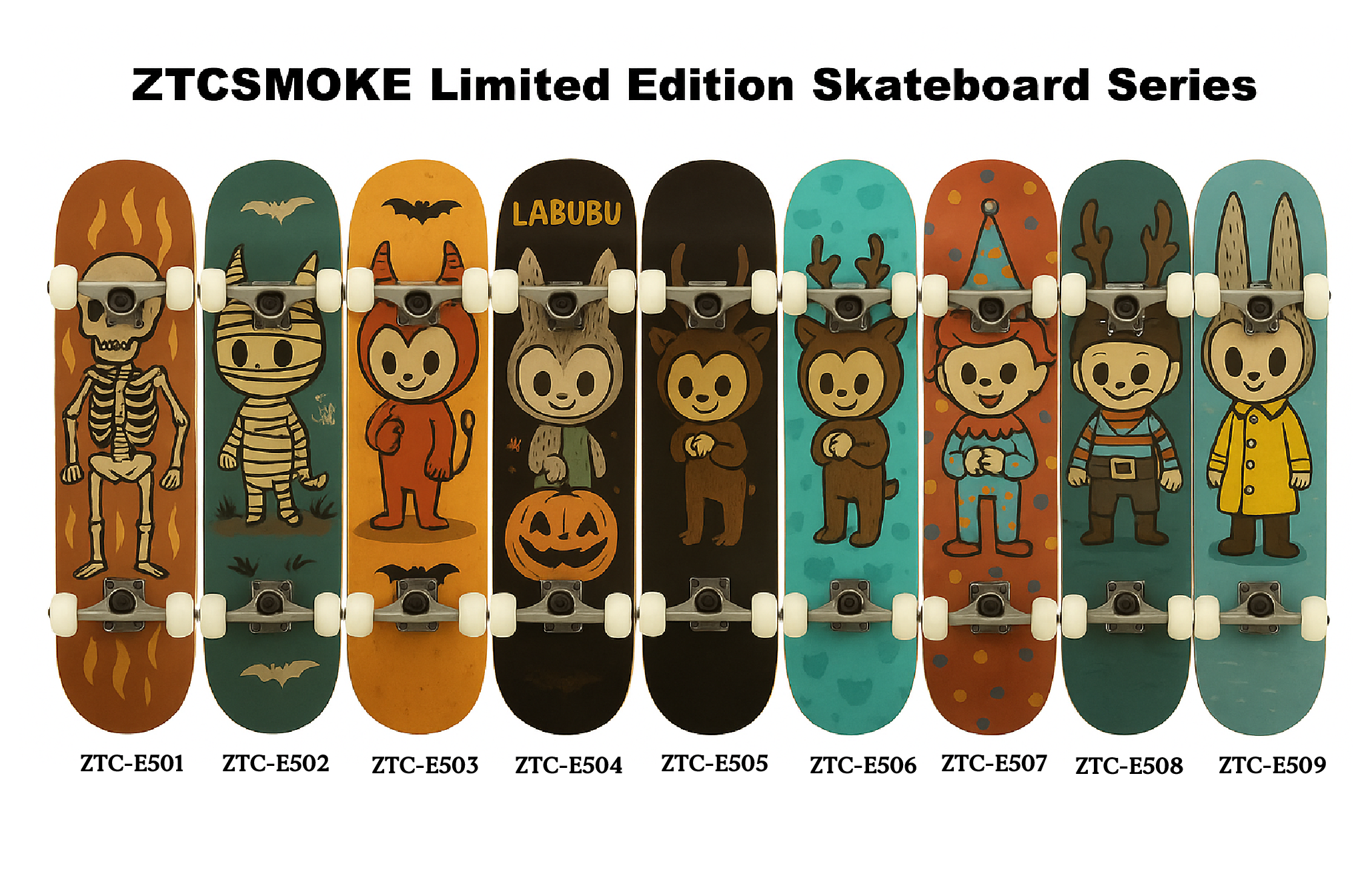 ZTCSMOKE Skateboard