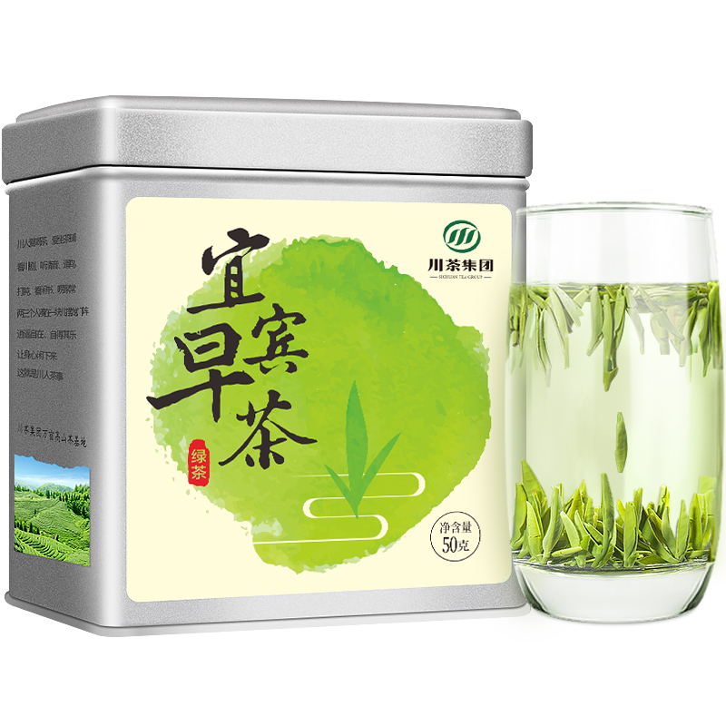 【2025年新茶】天府龙芽特级宜宾早茶50G/罐