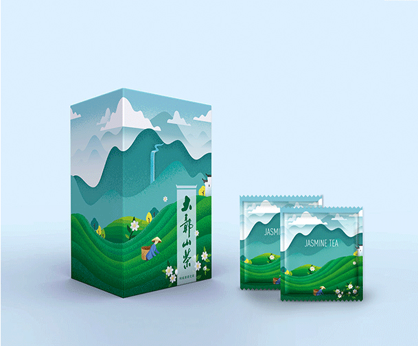 大鄣山茶包装设计