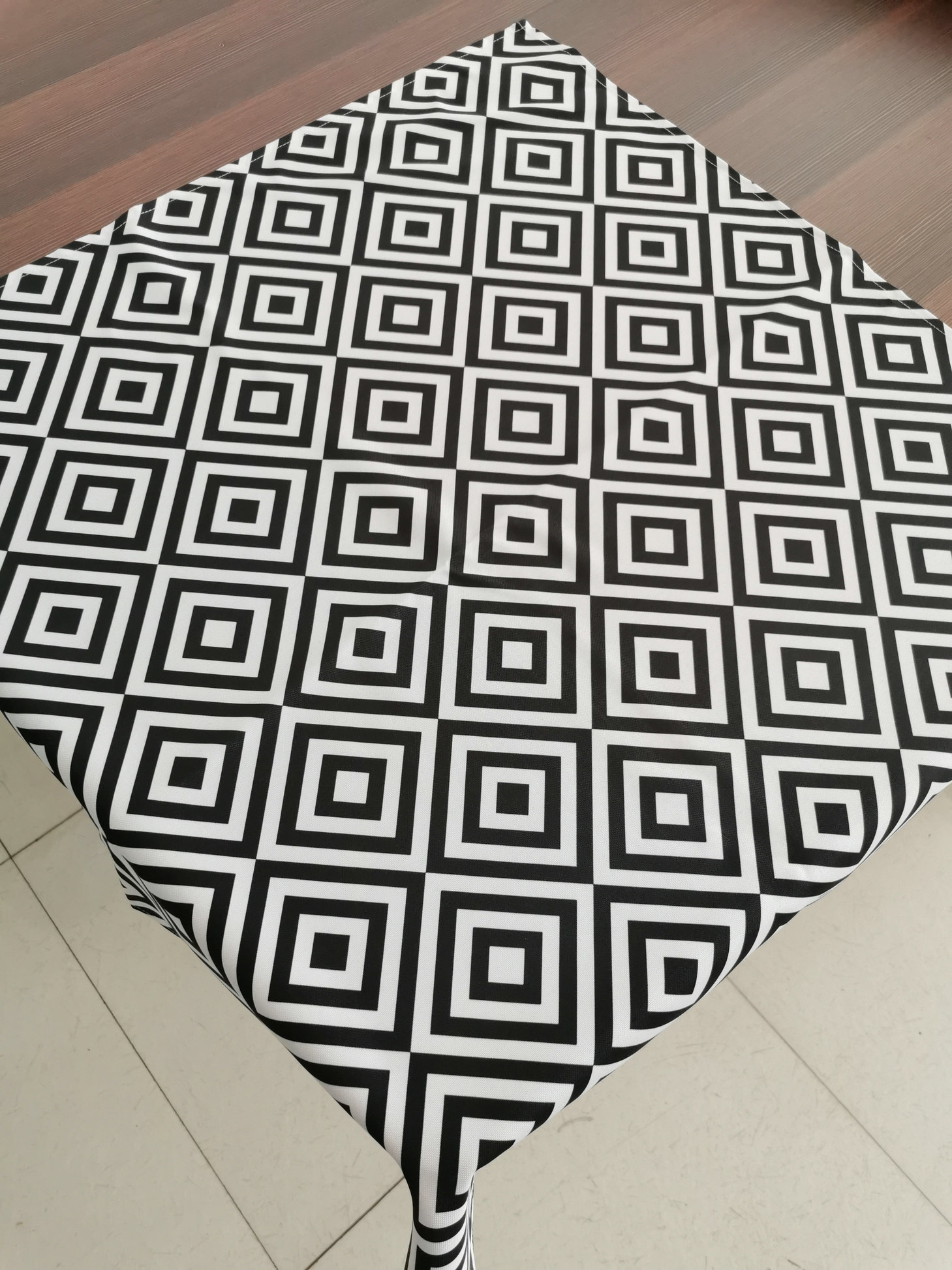 Digital printed table cloth