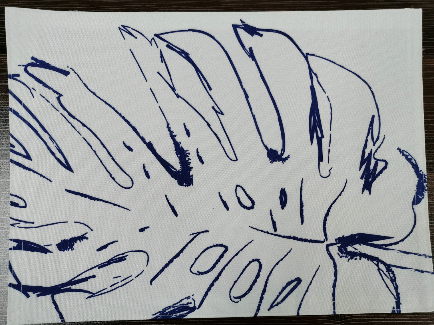 Digital printed placemat