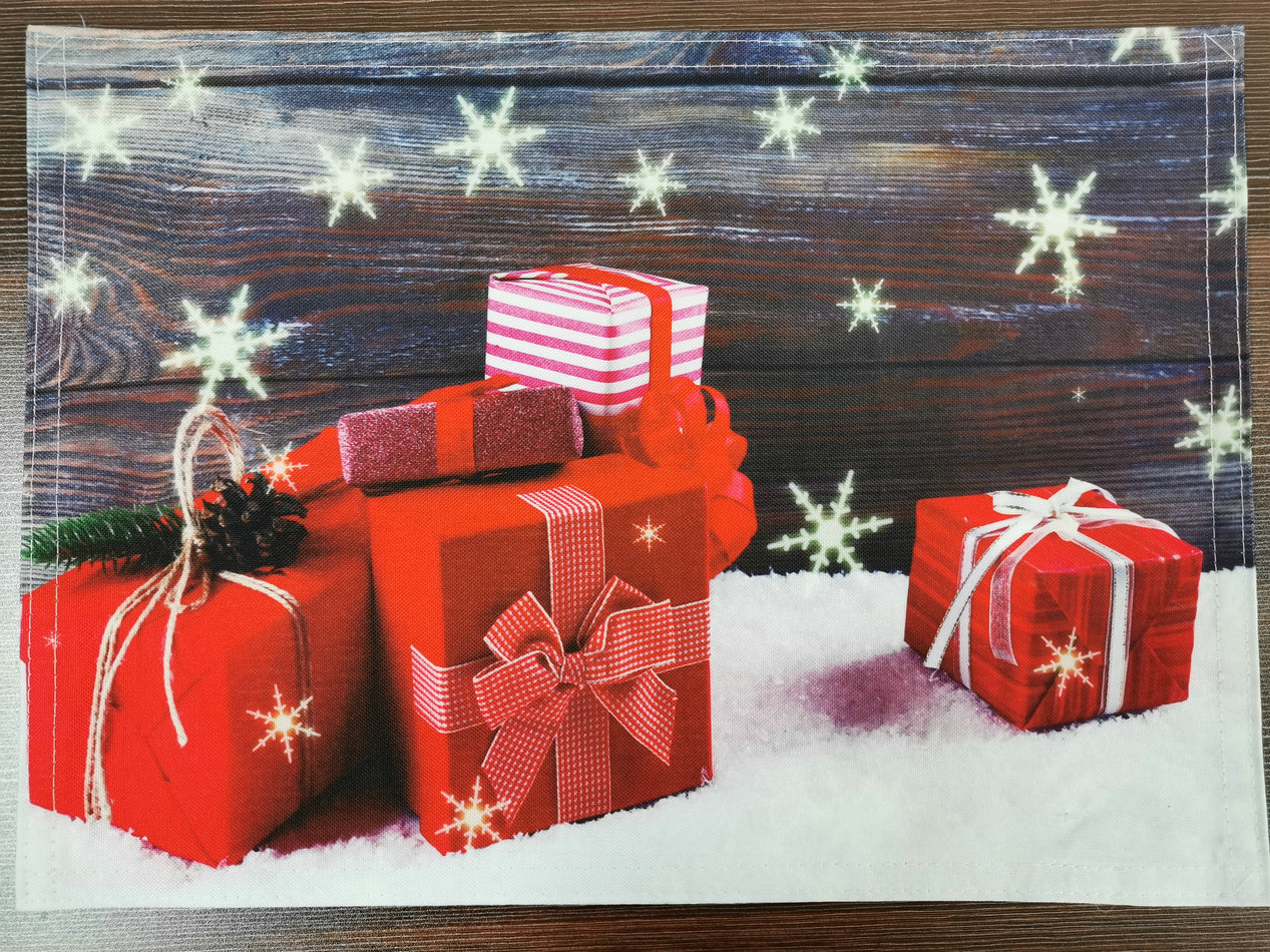 Digital printed placemat