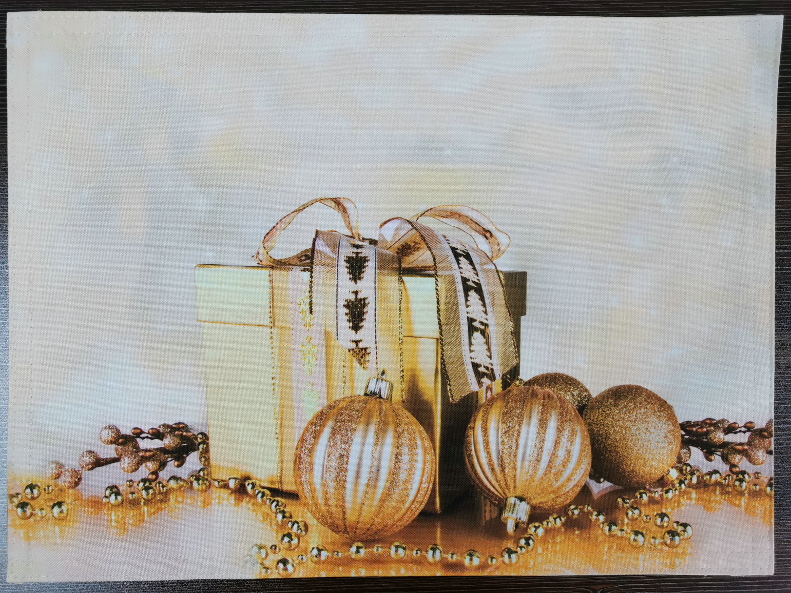 Digital printed placemat