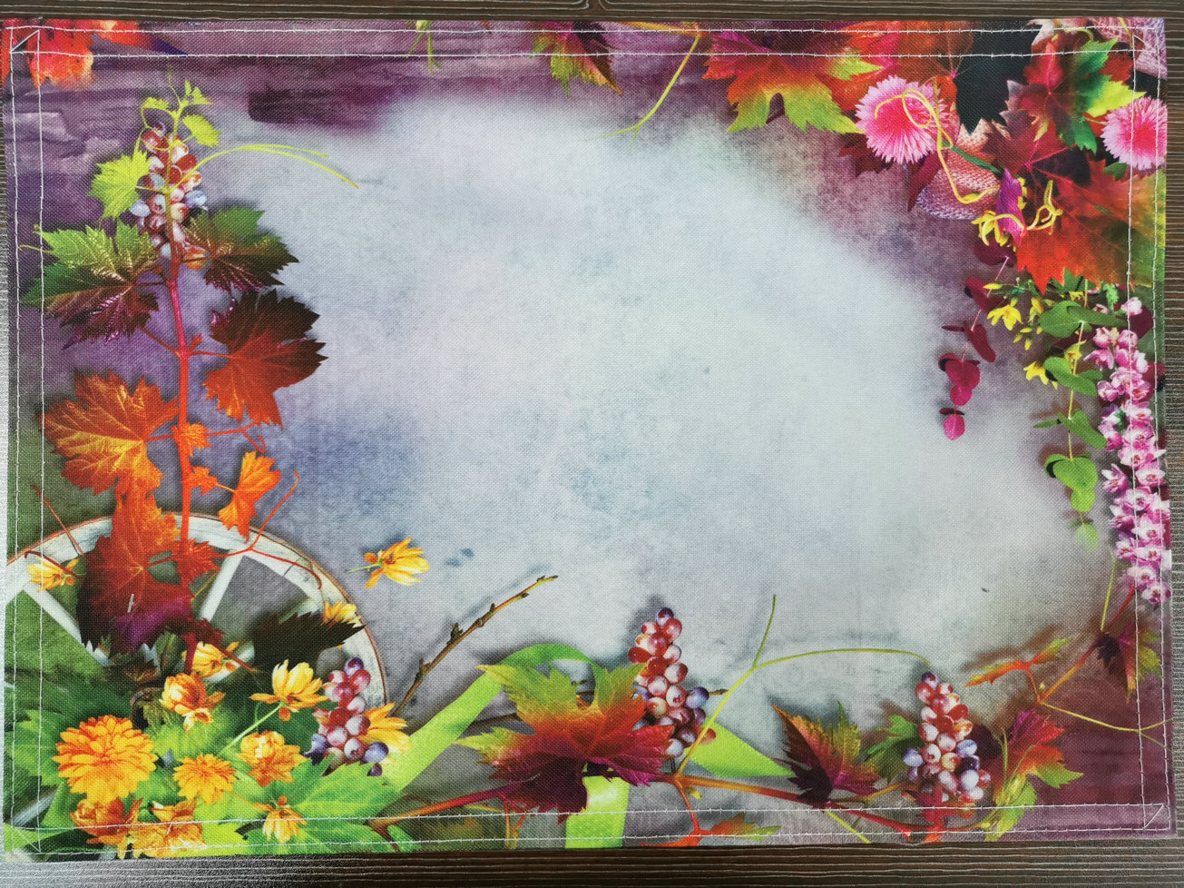 Digital printed placemat