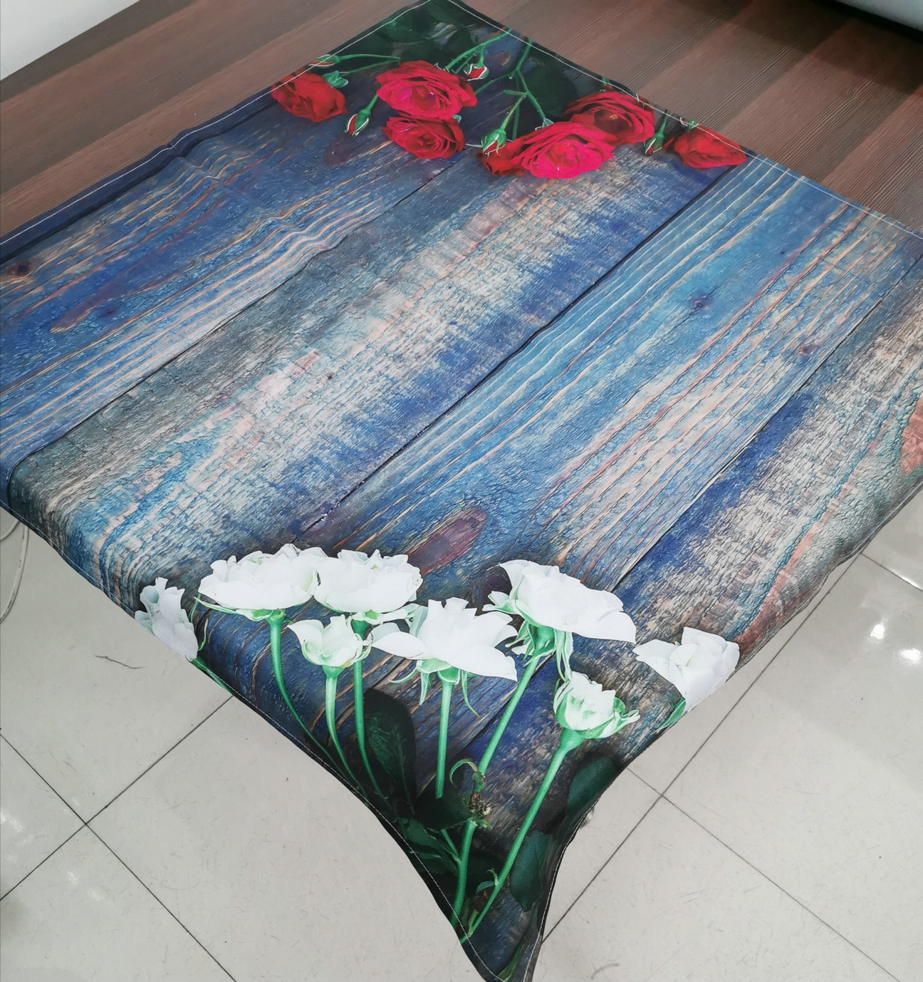 Digital printed table cloth